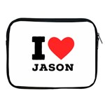 I love jason Apple iPad 2/3/4 Zipper Cases Front