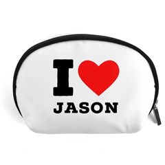 I Love Jason Accessory Pouch (large) by ilovewhateva