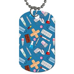 Medicine Pattern Dog Tag (one Side) by SychEva