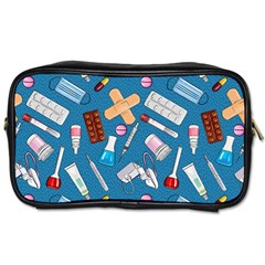 Medicine Pattern Toiletries Bag (two Sides) by SychEva