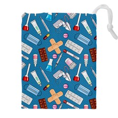 Medicine Pattern Drawstring Pouch (5xl) by SychEva