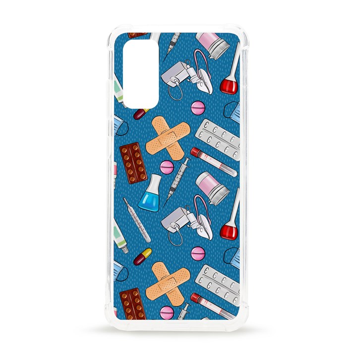 Medicine Pattern Samsung Galaxy S20 6.2 Inch TPU UV Case