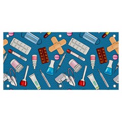 Medicine Pattern Banner And Sign 6  X 3  by SychEva