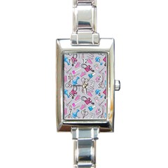 Medicine Rectangle Italian Charm Watch by SychEva