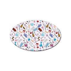 Medical Sticker Oval (100 Pack) by SychEva