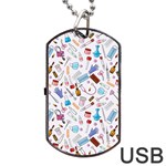 Medical Dog Tag USB Flash (One Side) Front