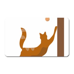 Animal Cat Pet Feline Mammal Magnet (rectangular) by Semog4