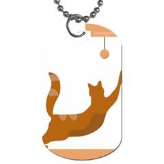 Animal Cat Pet Feline Mammal Dog Tag (one Side) by Semog4