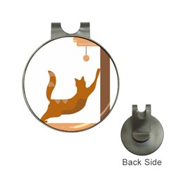 Animal Cat Pet Feline Mammal Hat Clips With Golf Markers by Semog4