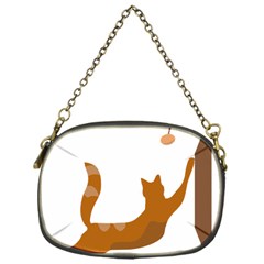 Animal Cat Pet Feline Mammal Chain Purse (one Side) by Semog4