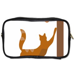 Animal Cat Pet Feline Mammal Toiletries Bag (one Side) by Semog4