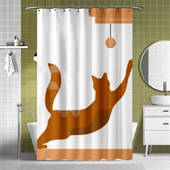 Animal Cat Pet Feline Mammal Shower Curtain 48  X 72  (small)  by Semog4