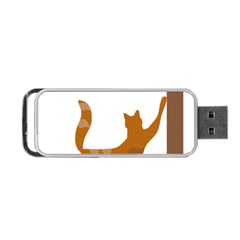 Animal Cat Pet Feline Mammal Portable Usb Flash (one Side) by Semog4