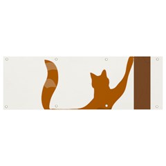 Animal Cat Pet Feline Mammal Banner And Sign 9  X 3  by Semog4