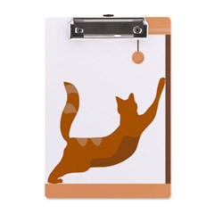 Animal Cat Pet Feline Mammal A5 Acrylic Clipboard by Semog4