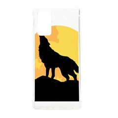 Wolf Wild Animal Night Moon Samsung Galaxy Note 20 Tpu Uv Case by Semog4