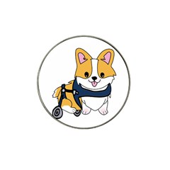 Puppy Cartoon Corgi Hat Clip Ball Marker by Semog4