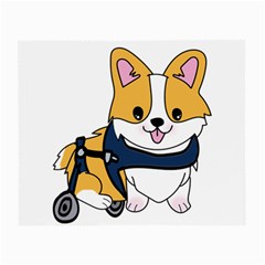 Puppy Cartoon Corgi Small Glasses Cloth by Semog4