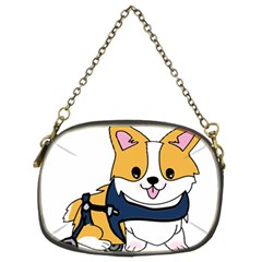 Puppy Cartoon Corgi Chain Purse (two Sides) by Semog4