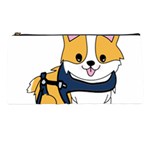 Puppy Cartoon Corgi Pencil Case Front