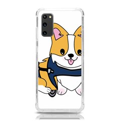 Puppy Cartoon Corgi Samsung Galaxy S20 6 2 Inch Tpu Uv Case by Semog4