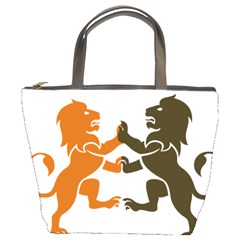 Lions Animals Wild Cats Bucket Bag by Semog4