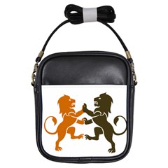 Lions Animals Wild Cats Girls Sling Bag by Semog4