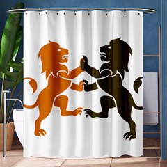 Lions Animals Wild Cats Shower Curtain 60  X 72  (medium)  by Semog4