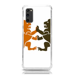 Lions Animals Wild Cats Samsung Galaxy S20 6 2 Inch Tpu Uv Case by Semog4