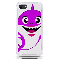 Purple Shark Fish Iphone Se