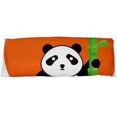 Panda Animal Orange Sun Nature Body Pillow Case (dakimakura) by Semog4