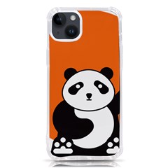 Panda Animal Orange Sun Nature Iphone 14 Plus Tpu Uv Print Case by Semog4