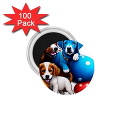 Cute Dog Dogs Animal Pet 1 75  Magnets (100 Pack)  by Semog4