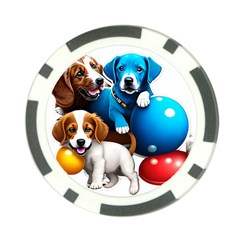 Cute Dog Dogs Animal Pet Poker Chip Card Guard by Semog4