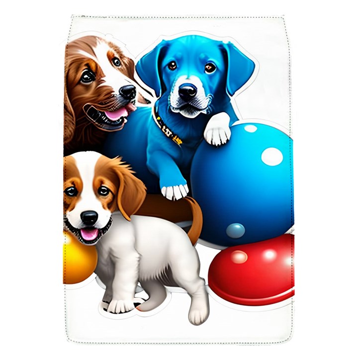 Cute Dog Dogs Animal Pet Removable Flap Cover (S)