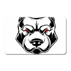 Dog Animal Mammal Bulldog Pet Magnet (rectangular) by Semog4