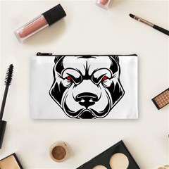 Dog Animal Mammal Bulldog Pet Cosmetic Bag (small) by Semog4