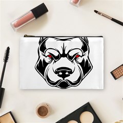 Dog Animal Mammal Bulldog Pet Cosmetic Bag (medium) by Semog4