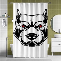 Dog Animal Mammal Bulldog Pet Shower Curtain 48  X 72  (small)  by Semog4