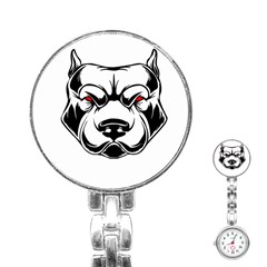 Dog Animal Mammal Bulldog Pet Stainless Steel Nurses Watch by Semog4