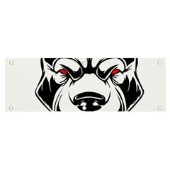 Dog Animal Mammal Bulldog Pet Banner And Sign 6  X 2  by Semog4