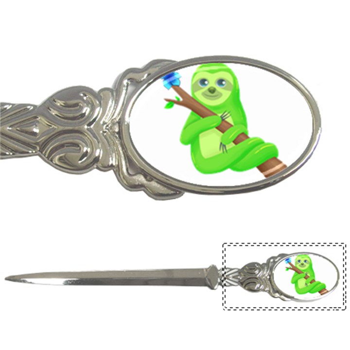 Sloth Branch Cartoon Fantasy Letter Opener