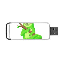 Sloth Branch Cartoon Fantasy Portable Usb Flash (two Sides) by Semog4