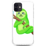 Sloth Branch Cartoon Fantasy iPhone 12/12 Pro TPU UV Print Case Front