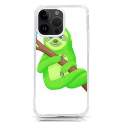 Sloth Branch Cartoon Fantasy Iphone 14 Pro Max Tpu Uv Print Case by Semog4