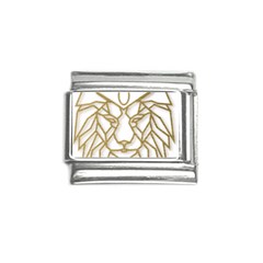 Lion Face Wildlife Crown Italian Charm (9mm) by Semog4