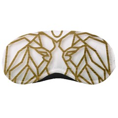 Lion Face Wildlife Crown Sleeping Mask by Semog4