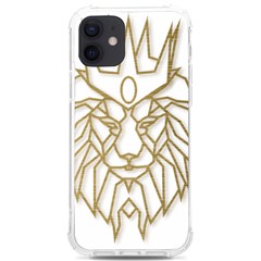 Lion Face Wildlife Crown Iphone 12/12 Pro Tpu Uv Print Case by Semog4