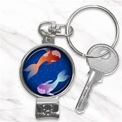 Koi Fish Carp Water Nature Animal Nail Clippers Key Chain by Semog4