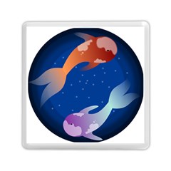 Koi Fish Carp Water Nature Animal Memory Card Reader (square) by Semog4